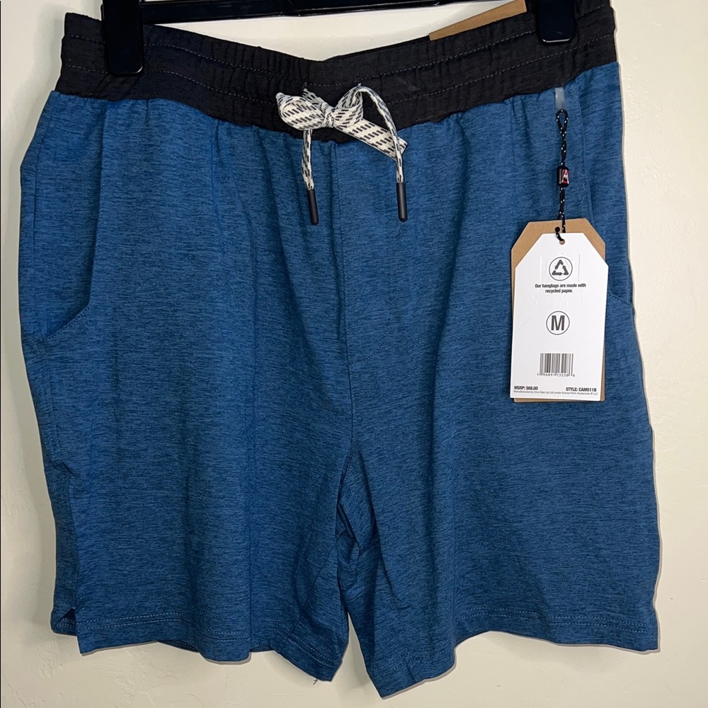 Avalanche Men's the comfort Shorts - Blue and Black‎ medium